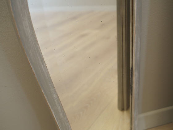 Image 1 of Set van twee spiegels in grenen frame, Deens ontwerp, jaren 1960, Productie: Denemarken