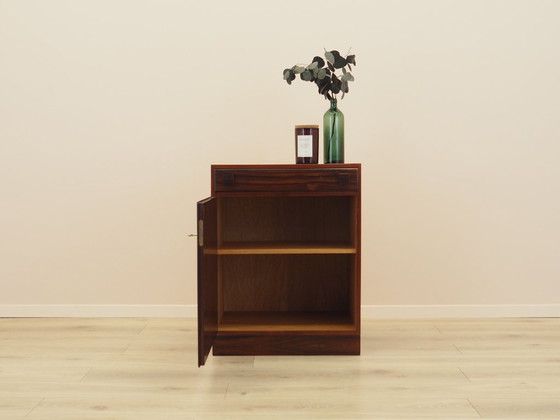 Danish Rosewood Chest of Drawers with Lockable Cabinet, 1960s, Storage cabinet, Brown (photo 3 of 17)