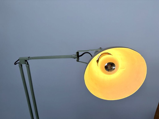 Lampada da officina articolata di Erpe, Belgio, anni '50 – Lampade da tavolo, Metallo (photo 4 of 14)