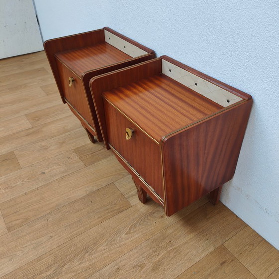Image 1 of Vintage Nightstands, Side Tables, Small Side Tables Set
