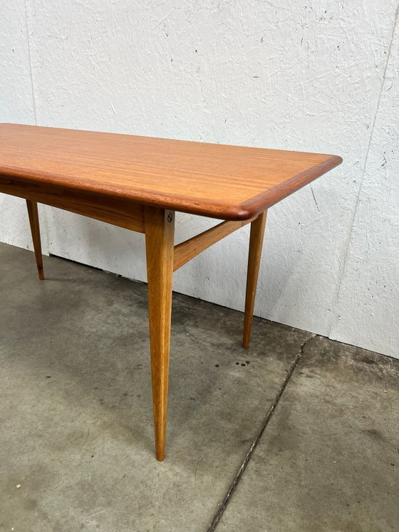 Image 1 of Vintage Restored Danish Coffee Table, 1960s, Teak