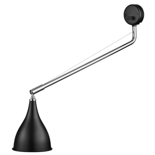 NORR11 Le Six Single Arm Wall Light – Black