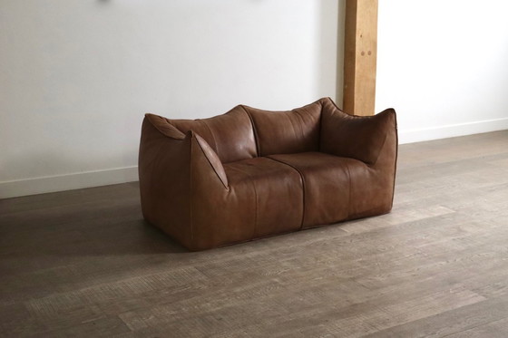 Image 1 of Divano Le Bambole in pelle di bufalo di Mario Bellini per B&B Italia, anni '70