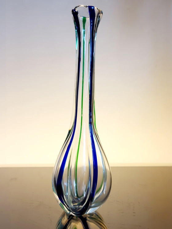 Image 1 of Murano Glass Vase, Archimede Seguso, Mid - Century, Italy, Years 1960-70