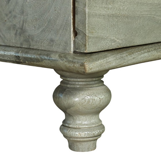 Comodino con cassetti in legno REGRIT – Comodini, Metallo (photo 7 of 8)