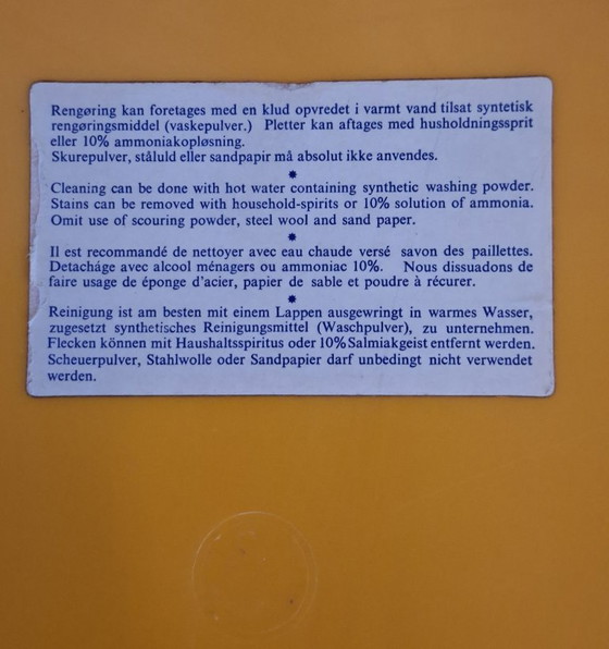 Sedia Spage Age di Ole Gjerløv-Knudsen e Torben Lind per IKEA – Sedie e poltrone, Plastic, Textile (photo 8 of 8)