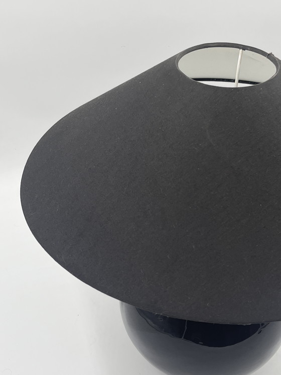 Image 1 of Keramiklampe Schwarzes Design