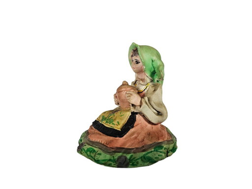 Ceramiche Massida - statuette - figurine - Calgiari Italy - 60s 