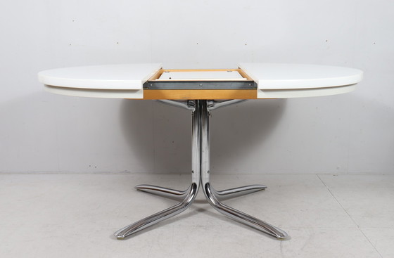Image 1 of Uitbreidbare eettafel Mid Century, Duitsland, 1970