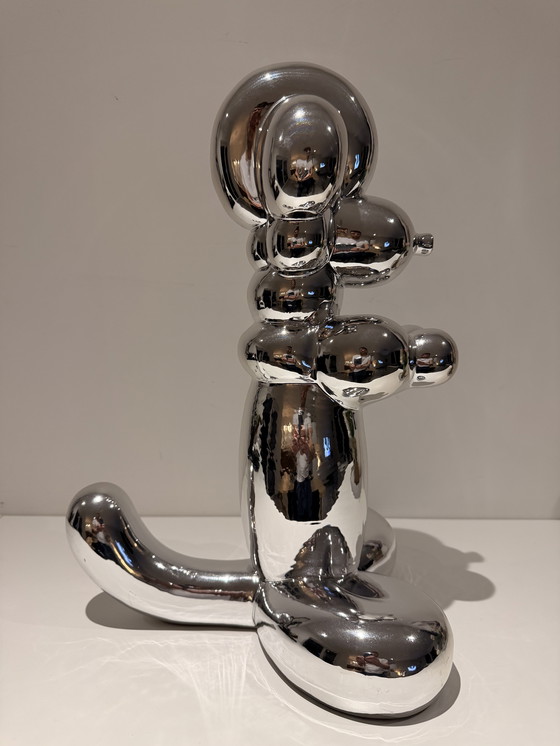 Image 1 of Trendy chrome balloon dog