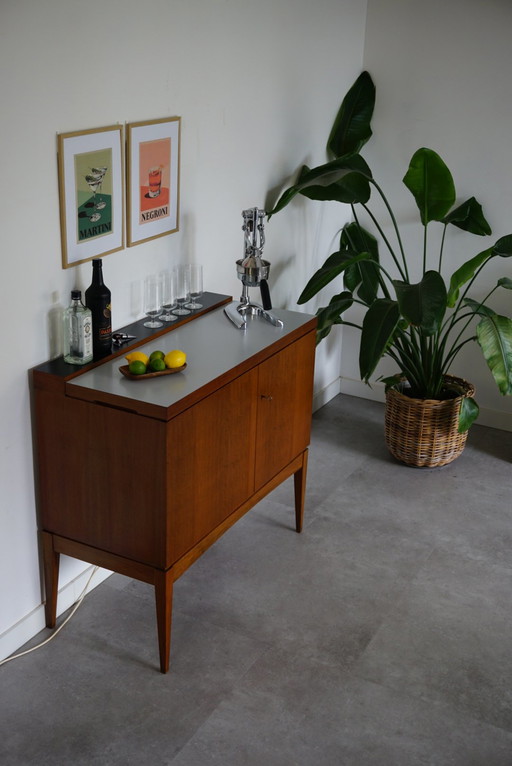 Vintage Barmeubel - Homebar met koelkast Ilse möbel
