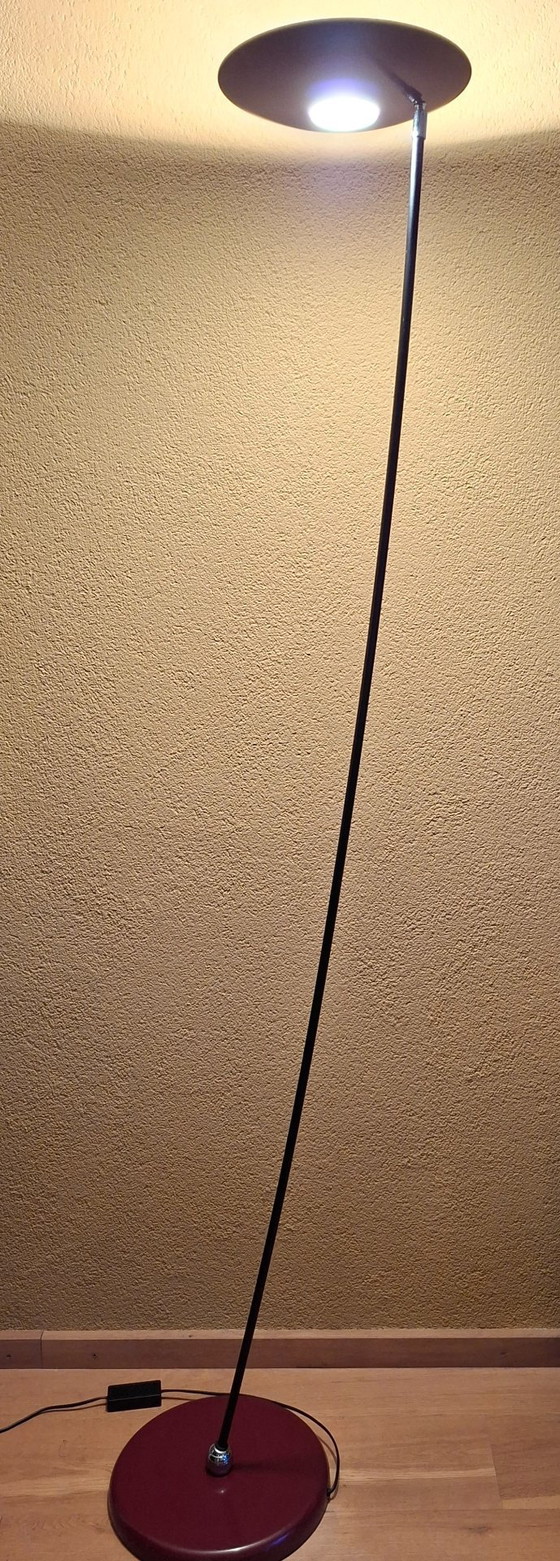 Image 1 of Lampadaire rouge Hala Zeist vintage, uplighter.