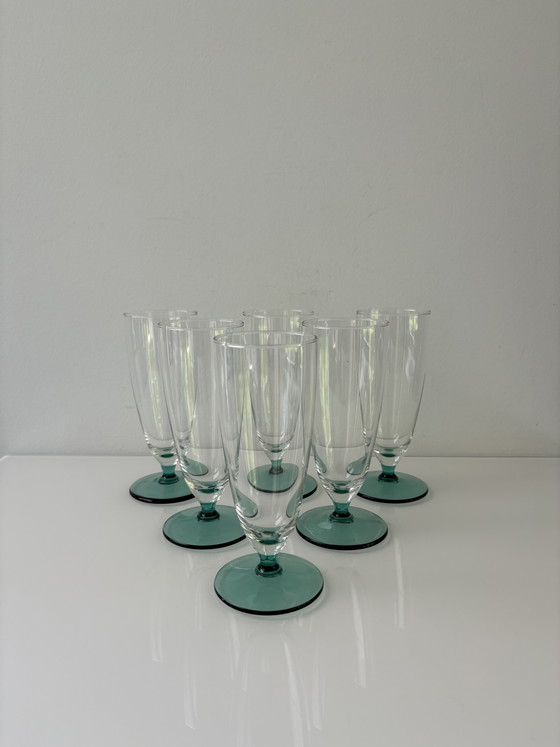 Image 1 of Vintage late ‘60s early ‘70s set of six glasses