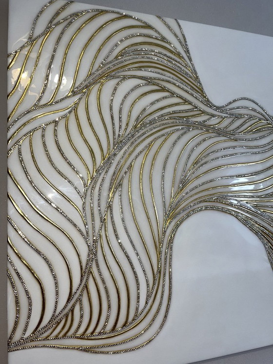 Image 1 of Exclusive Interior Wall Panel "Golden Winds"