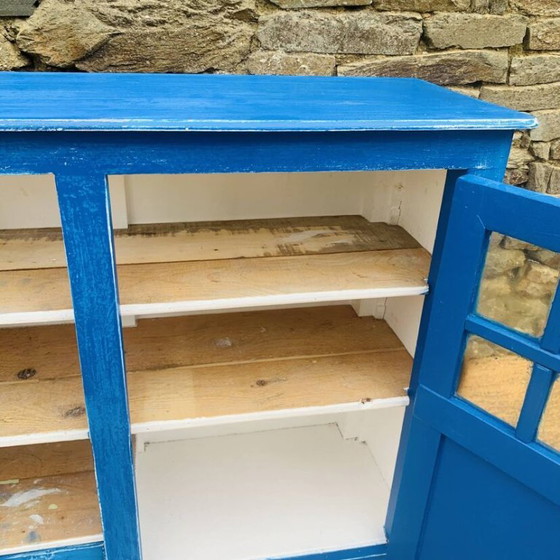 Blue Parisian Cabinet – High Boards, Wood (photo 7 of 14)