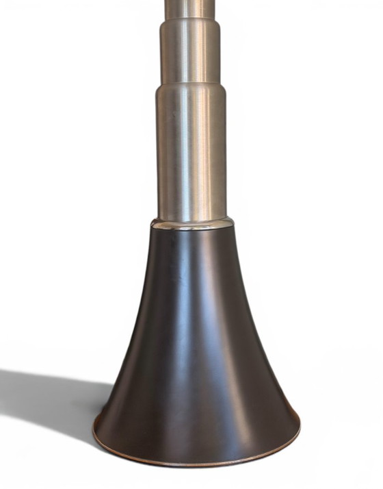 Image 1 of Gae Aulenti 'Pipistrello' Large Table Lamp for Martinelli Luce - Black Edition