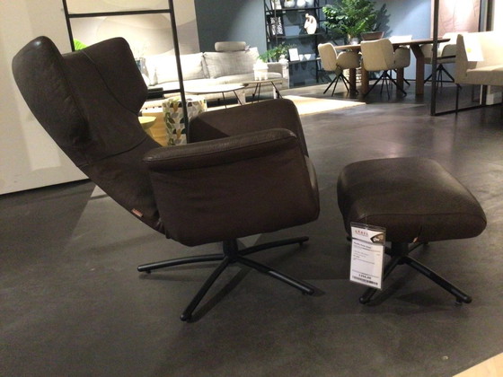 Image 1 of Sillón relax LABEL vandenberg First Class con reposapiés