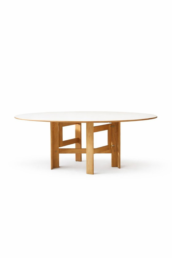 Image 1 of Scandinavische uitschuifbare eettafel