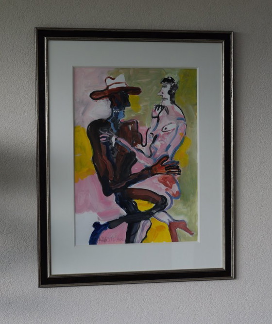 Image 1 of Anton Martineau (1926–2017) – Tangodansers