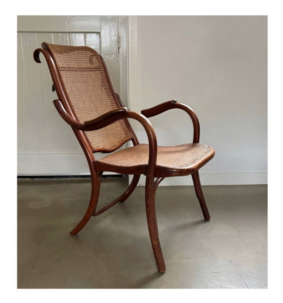 Image 1 of Rare so called 'Barbier' chair, model nr. 2, Michael Thonet for Thonet, Austria, 1885