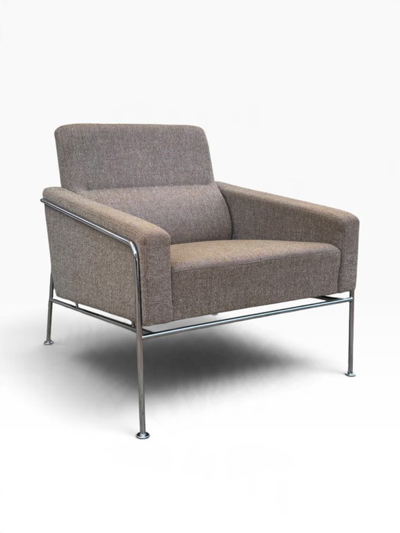 Fauteuil lounge Mod. 3300 par Arne Jacobsen pour Fritz Hansen, Fauteuils de relaxation (photo 9 sur 11)