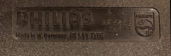 Image 1 of Vintage PHILIPS HR5882 wandklok – 25 cm – modernistisch design uit de jaren 70/80