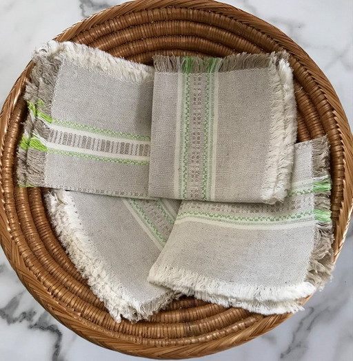 Tovaglioli di cotone vintage