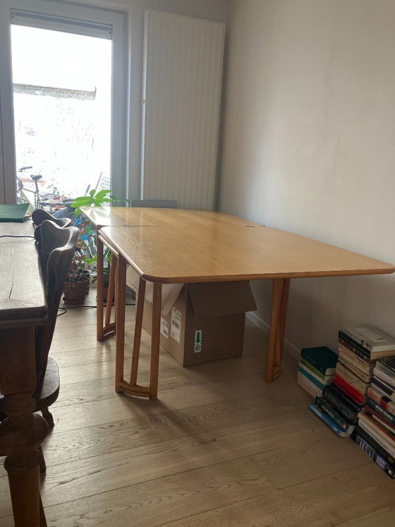 Roberti Rattan Bamboo Wooden Table, Vintage 1960s – Dining tables (photo 9 of 11)