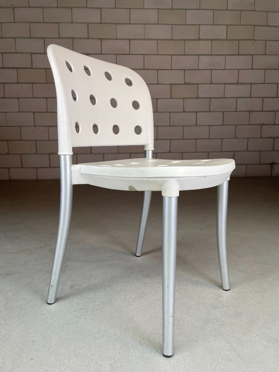 Halifax Minni Chair, Citterio (Voorraad: Meerdere) – Eetkamerstoelen, Plastic, Aluminium (photo 5 of 24)