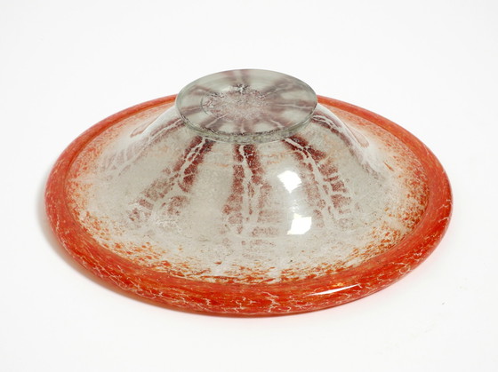 Image 1 of Tre belle ciotole in vetro colorato degli anni '30 di Karl Wiedmann per WMF Ikora | ø30, ø27,5 e ø24