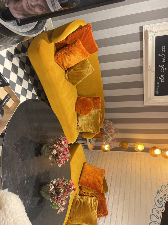 Image 1 of Zetel en poef Minotti