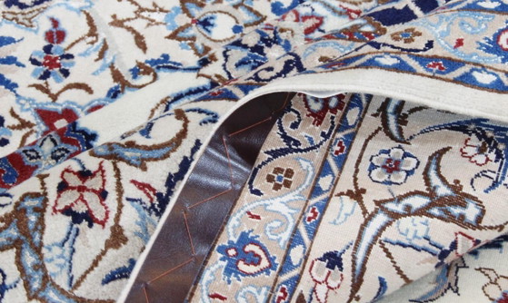 Original Hand-knotted Persian Nain 9 LA Fine Rug with Silk 385 x 260 cm – Rugs & carpets, Wool (photo 15 of 18)