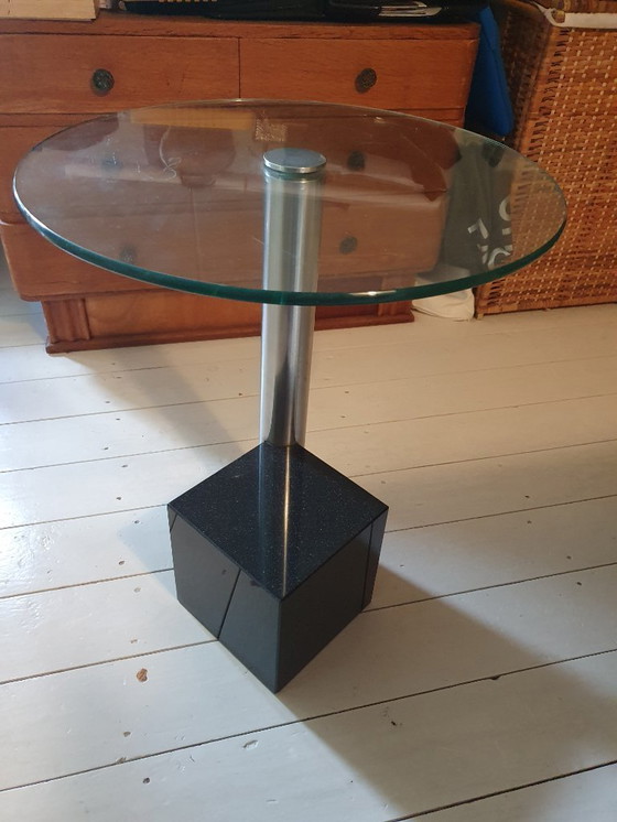 Image 1 of Timeless Hank Kwint HK-2 side table Metaform - 1980s