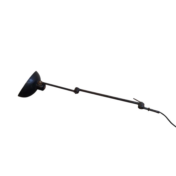 Image 1 of Alte industrielle Werkstattlampe Helo Leuchten