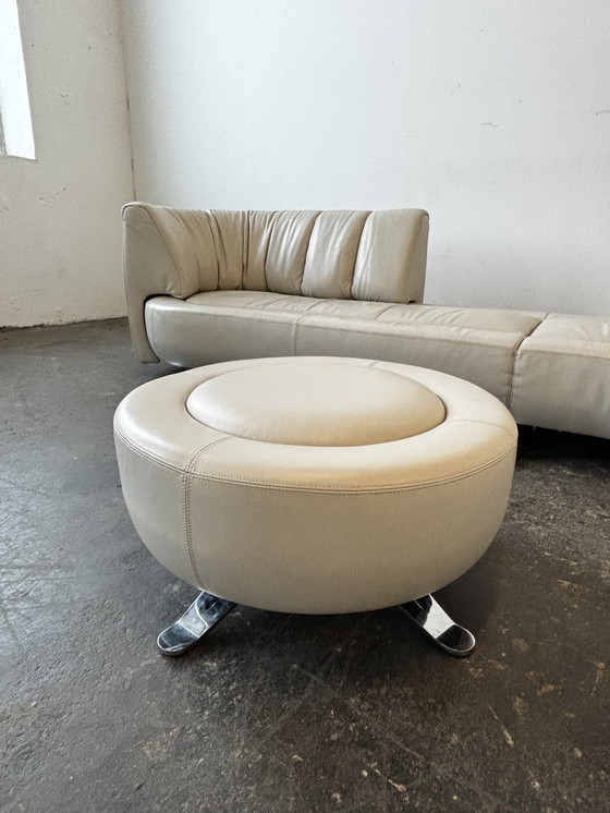 Image 1 of De Sede DS-1064 Designersofa Couch Leder taupe 