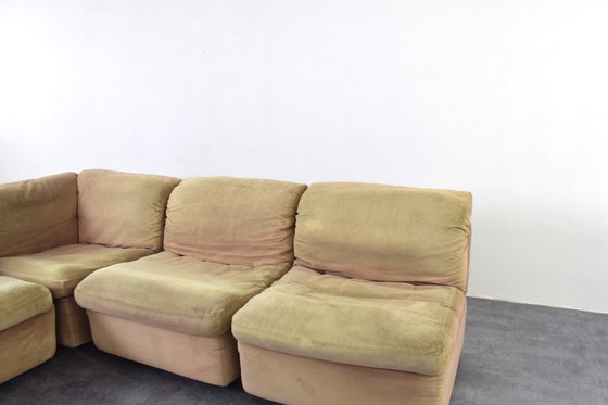 Image 1 of Sofá esquinero modular de mediados de siglo de Rolf Benz, década de 1970.