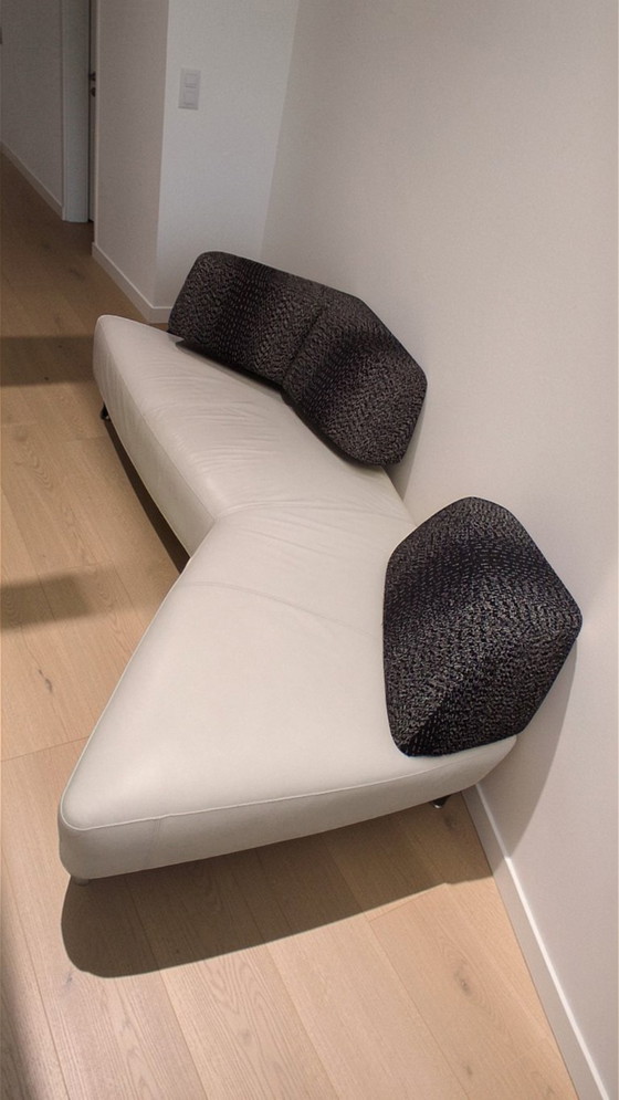 Image 1 of Leolux Archipel Lounge Set by Hugo de Ruiter – Leather & Fabric