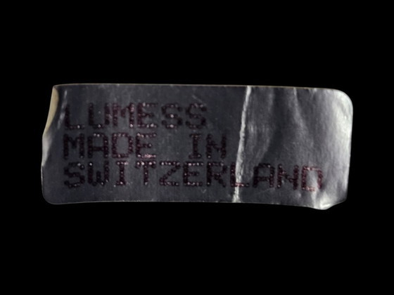 Image 1 of Lumess Swiss - Uplighter - Chrome - Glass - Switzerland - 70s