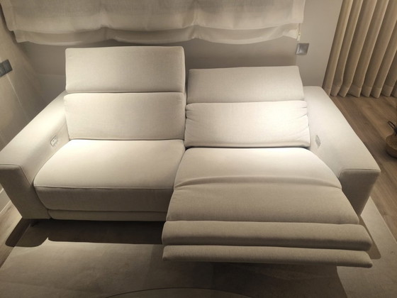 Image 1 of Canapé-lit beige moderne – comme neuf