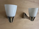 2 bathroom wall lights