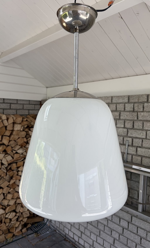 Vintage-Schullampe im Gispen-Stil oder original Gispen