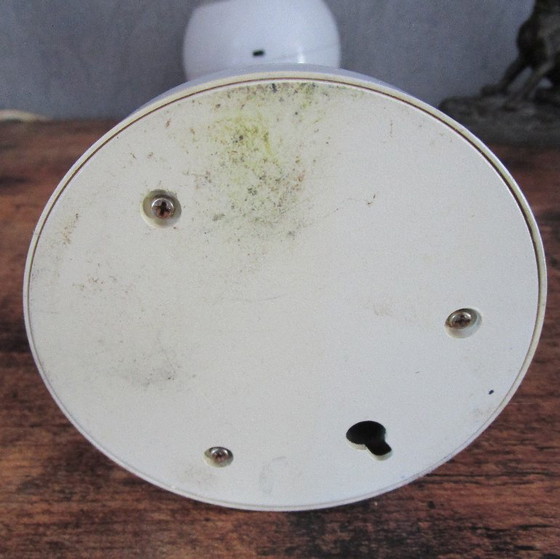 Image 1 of Retro buro klokje met "goose neck",jaren 80.