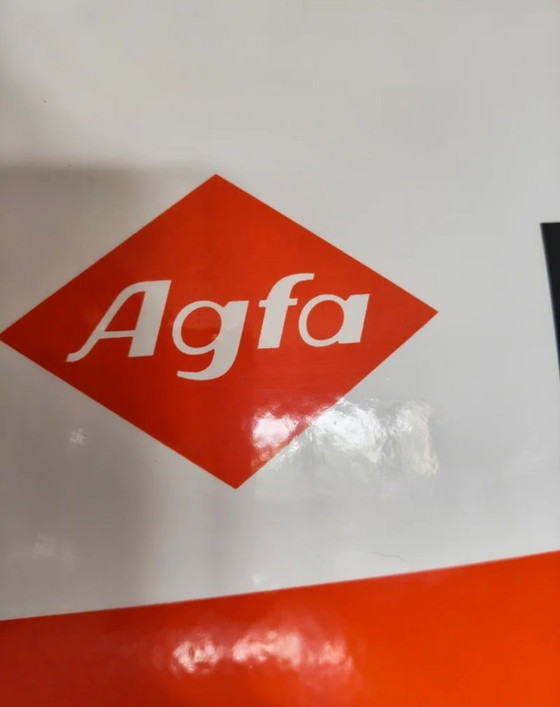 Image 1 of Vintage AGFA emaille bord