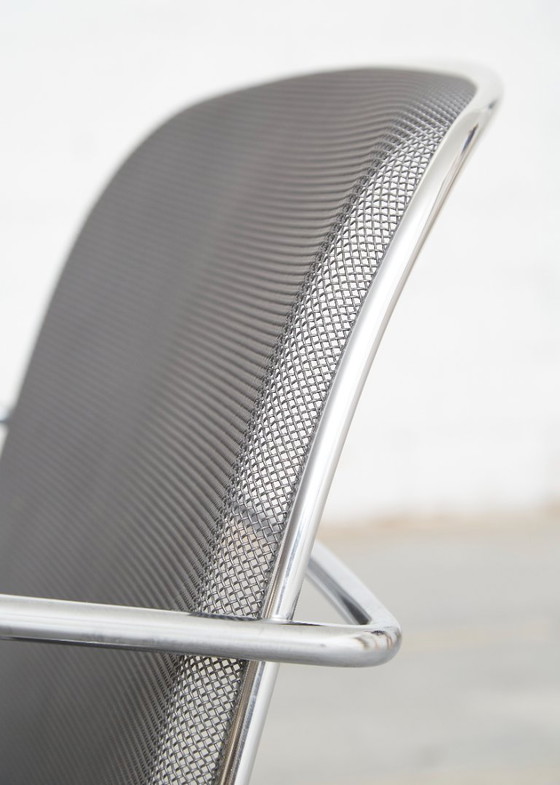 Twee 'Web Chairs' van Antonio Citterio voor B&B Italia – Fauteuils, Silver, Metal (photo 11 of 19)