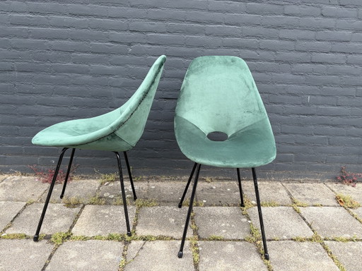 2x vintage Medea stoelen / Vittorio Nobili Italiaans design