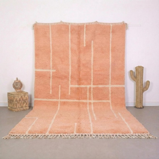 Image 1 of Beni-Ourain-Teppich aus echter Wolle, Farben individuell anpassbar, 300 cm x 200 cm