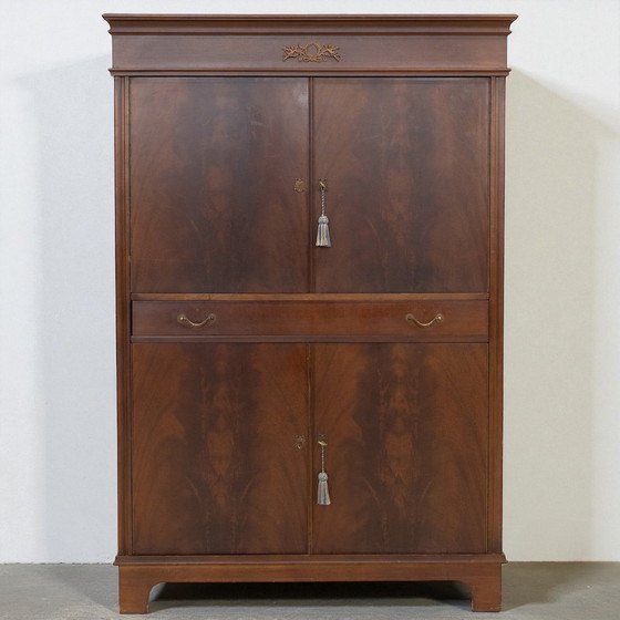 Image 1 of Armadio / guardaroba / credenza in mogano per la biancheria