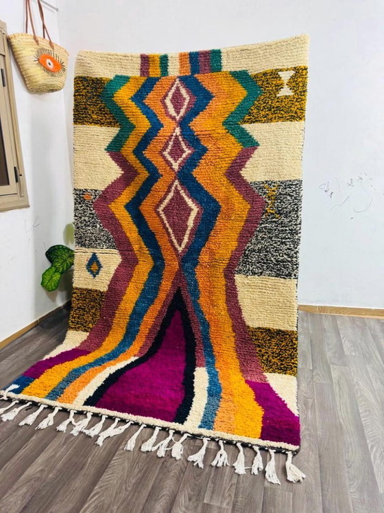 Authentischer marokkanischer Berberteppich, handgeknüpft, 250 cm x 150 cm – Teppiche & Läufer, Wool (photo 3 of 6)