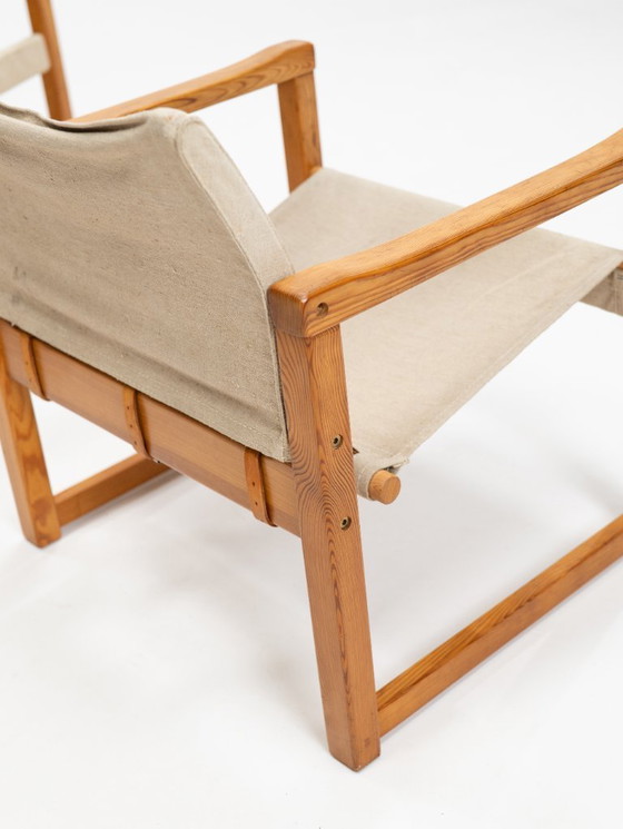 Image 1 of Midcentury Modern Set of Four Karin Mobring Armchairs Model Diana by Ikea in Sweden, 1970s