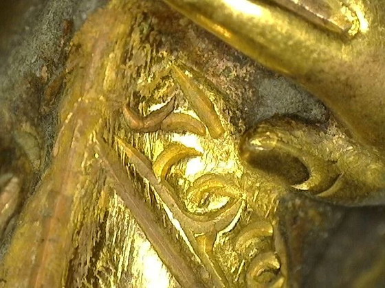 Statua Tara Verde Himalayana in Bronzo Dorato (078) – Sculture, Bronze, Gold (photo 11 of 15)